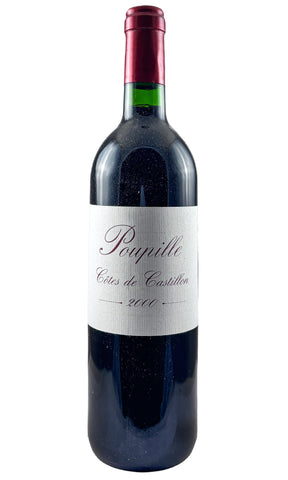 Bottle of Chateau Poupille, Cotes de Castillon, 2000 - Red Wine - Flatiron Wines & Spirits - New York