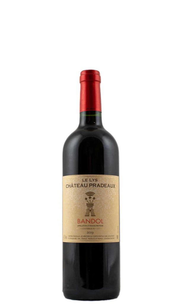 Bottle of Chateau Pradeaux, Bandol Le Lys Rouge, 2019 - Red Wine - Flatiron Wines & Spirits - New York