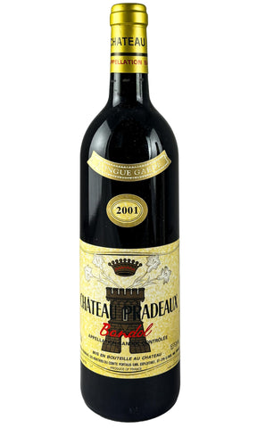 Bottle of Chateau Pradeaux, Bandol Longue Garde, 2001 - Red Wine - Flatiron Wines & Spirits - New York