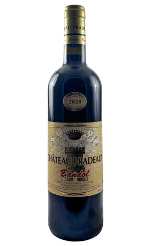 Bottle of Chateau Pradeaux, Bandol Rouge, 2020 - Red Wine - Flatiron Wines & Spirits - New York