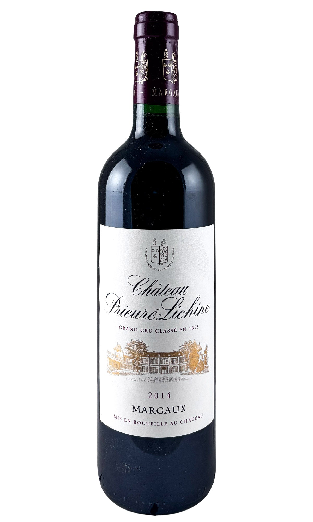 Bottle of Chateau Prieure-Lichine, Margaux, 2014 - Red Wine - Flatiron Wines & Spirits - New York