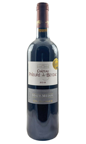 Bottle of Chateau Prieure de Beyzac , Haut Medoc , 2018 - Red Wine - Flatiron Wines & Spirits - New York