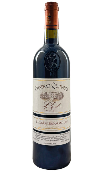 Chateau Quinault L'Enclos, Saint-Emilion, 1998 – Flatiron Wines
