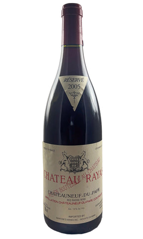 Bottle of Chateau Rayas, Chateauneuf-du-Pape, 2005 - Red Wine - Flatiron Wines & Spirits - New York