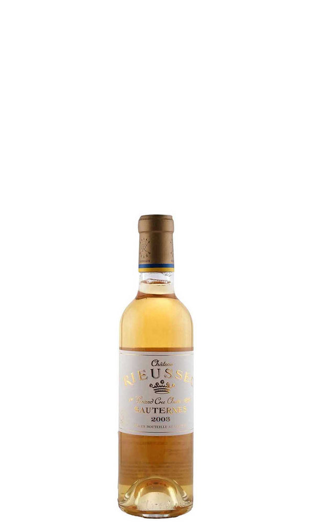 Bottle of Chateau Rieussec, Sauternes, 2003 (375ml) - Dessert Wine - Flatiron Wines & Spirits - New York