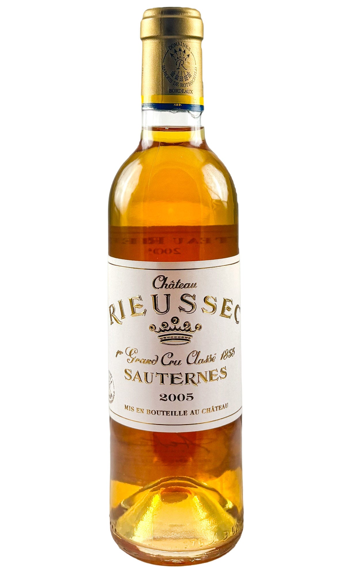 Bottle of Chateau Rieussec, Sauternes, 2005 (.375 ml) - Dessert Wine - Flatiron Wines & Spirits - New York