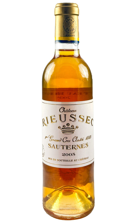 Bottle of Chateau Rieussec, Sauternes, 2005 (.375 ml) - Dessert Wine - Flatiron Wines & Spirits - New York