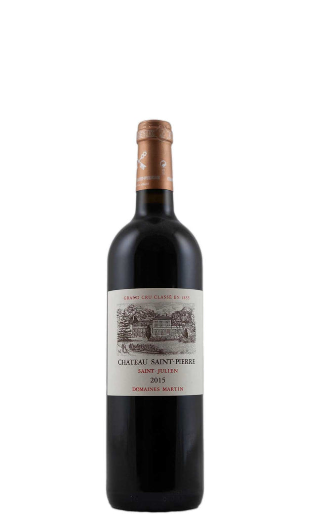 Bottle of Chateau Saint-Pierre, Saint Julien, 2015 - Red Wine - Flatiron Wines & Spirits - New York