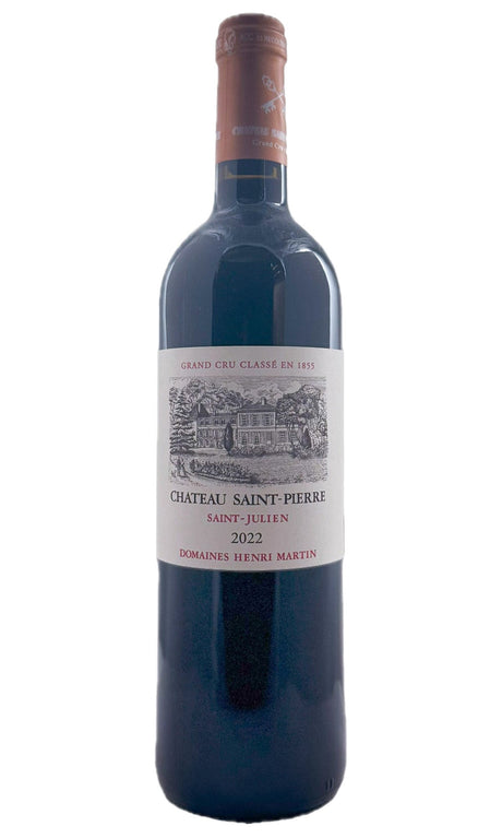Bottle of Chateau Saint Pierre, Saint-Julien, 2022 - Red Wine - Flatiron Wines & Spirits - New York