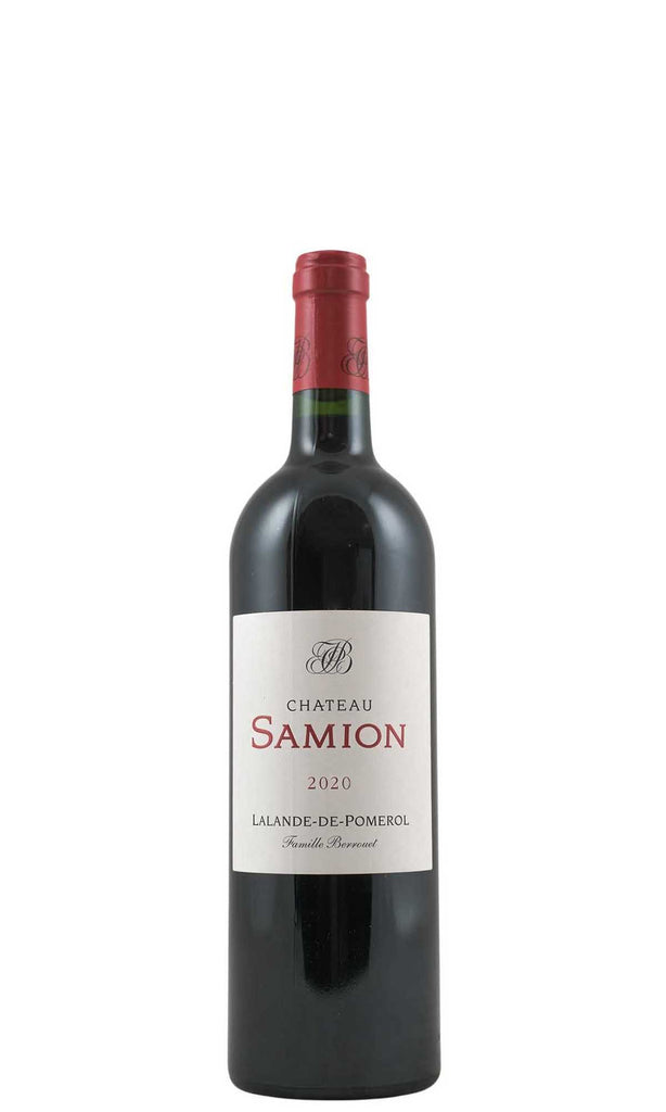 Bottle of Chateau Samion, Lalande-de-Pomerol, 2020 - Red Wine - Flatiron Wines & Spirits - New York
