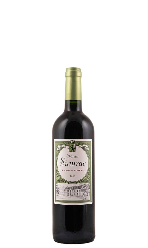 Bottle of Chateau Siaurac, Lalande de Pomerol, 2016 - Red Wine - Flatiron Wines & Spirits - New York