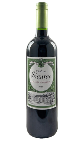 Bottle of Chateau Siaurac, Lalande de Pomerol, 2020 (Ex-Negociant) - Red Wine - Flatiron Wines & Spirits - New York