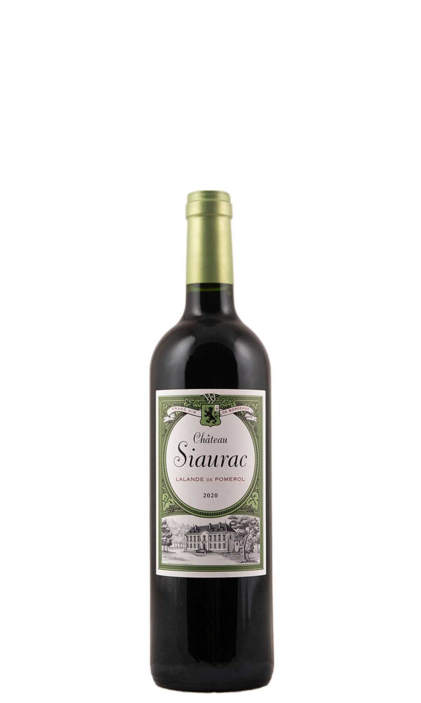 Bottle of Chateau Siaurac, Lalande de Pomerol, 2020 - Red Wine - Flatiron Wines & Spirits - New York