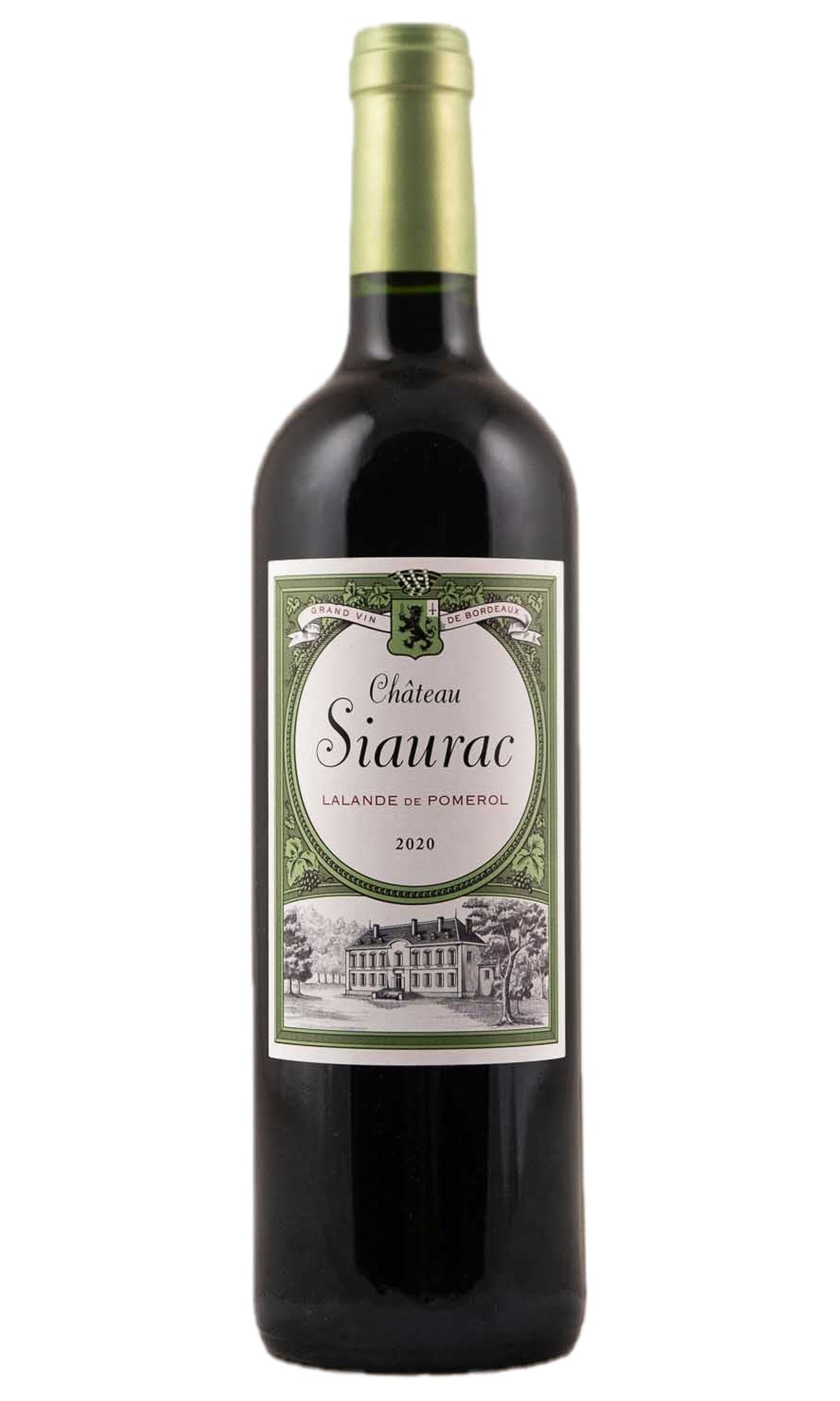 Bottle of Chateau Siaurac, Lalande de Pomerol, 2020 - Red Wine - Flatiron Wines & Spirits - New York