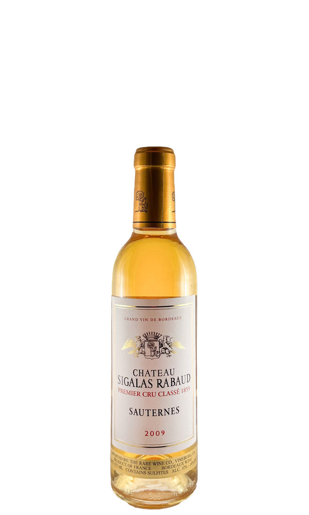 Bottle of Chateau Sigalas-Rabaud, Sauternes, 2009 (375ml) - Dessert Wine - Flatiron Wines & Spirits - New York