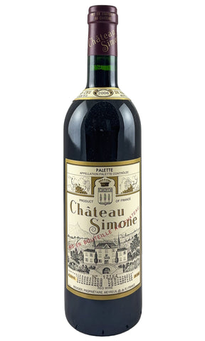 Bottle of Chateau Simone, Palette Rouge, 2006 - Red Wine - Flatiron Wines & Spirits - New York