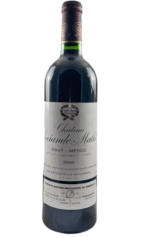 Bottle of Chateau Sociando Mallet, Haut Medoc, 2000 - Red Wine - Flatiron Wines & Spirits - New York