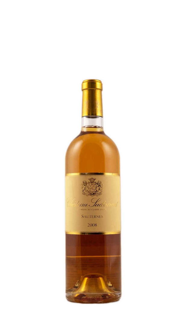 Bottle of Chateau Suduiraut, Sauternes, 2008 - Dessert Wine - Flatiron Wines & Spirits - New York