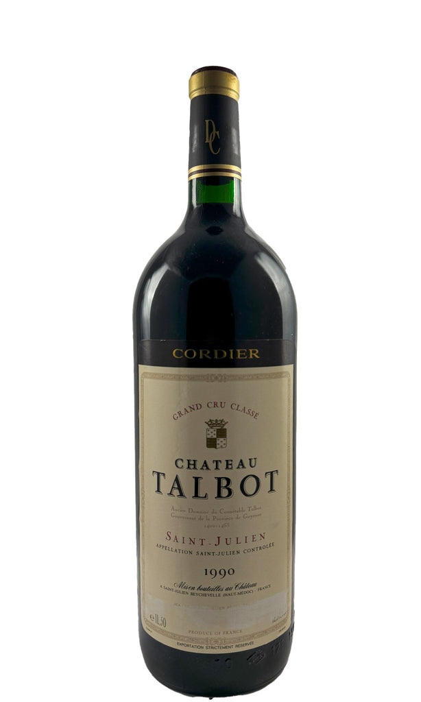 Bottle of Chateau Talbot, Saint Julien, 1990 (1.5L) - Red Wine - Flatiron Wines & Spirits - New York