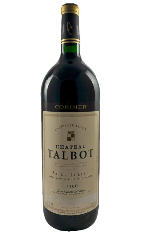 Bottle of Chateau Talbot, Saint Julien, 1990 (1.5L) - Red Wine - Flatiron Wines & Spirits - New York