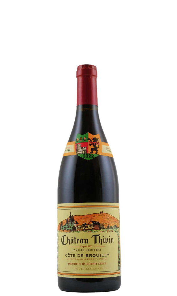 Bottle of Chateau Thivin, Cote de Brouilly, 2022 - Red Wine - Flatiron Wines & Spirits - New York
