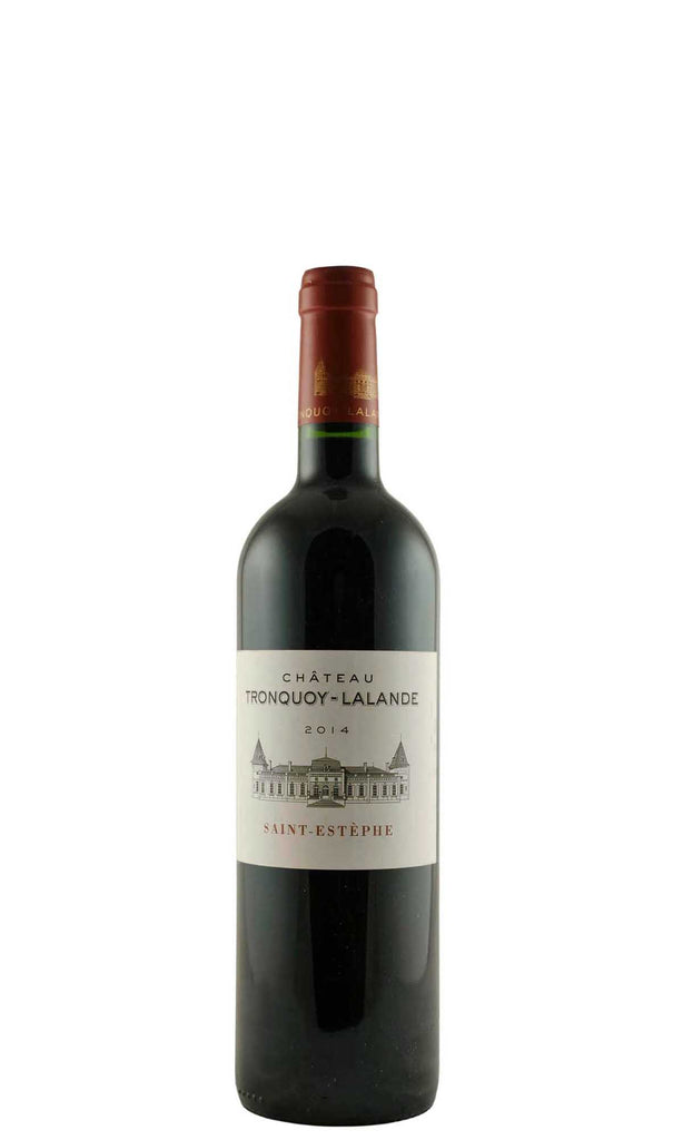 Bottle of Chateau Tronquoy-Lalande, Saint-Estephe, 2014 - Red Wine - Flatiron Wines & Spirits - New York