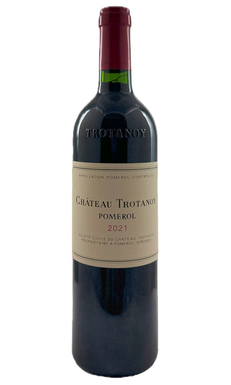 Bottle of Chateau Trotanoy, Pomerol, 2021 - Red Wine - Flatiron Wines & Spirits - New York