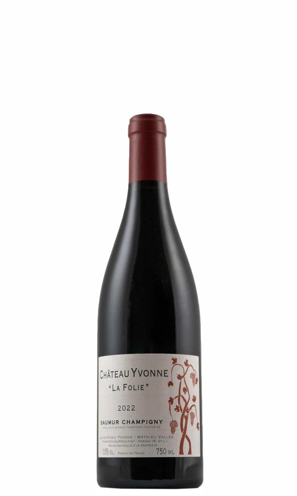 Bottle of Chateau Yvonne, Saumur-Champigny 'La Folie', 2022 - Red Wine - Flatiron Wines & Spirits - New York