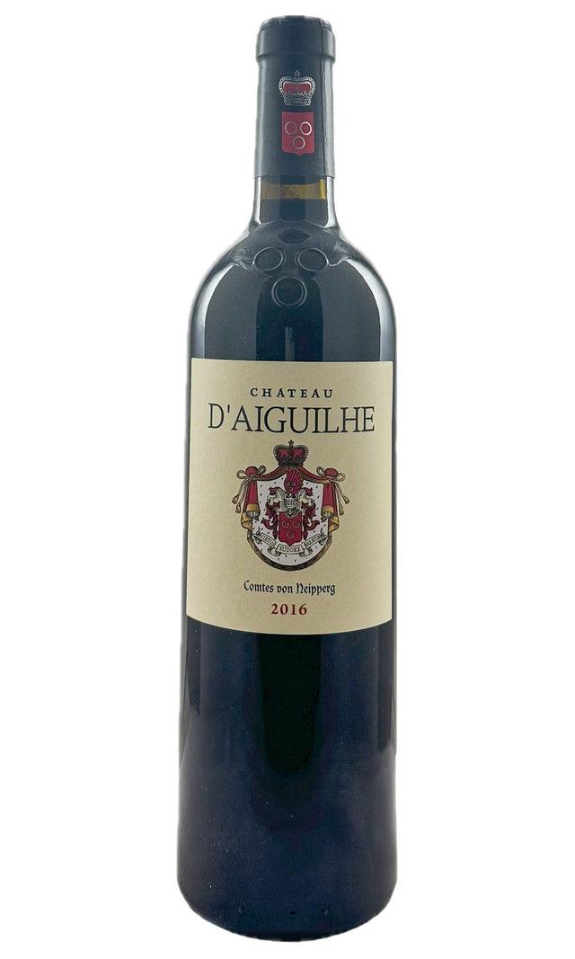Bottle of Chateau d'Aiguilhe, Castillon Cotes De Bordeaux, 2016 (Ex-Negociant) - Red Wine - Flatiron Wines & Spirits - New York