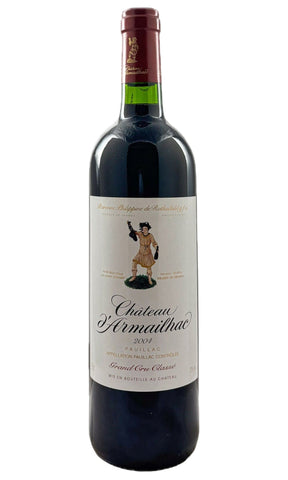 Bottle of Chateau d'Armailhac, Pauillac, 2004 - Red Wine - Flatiron Wines & Spirits - New York