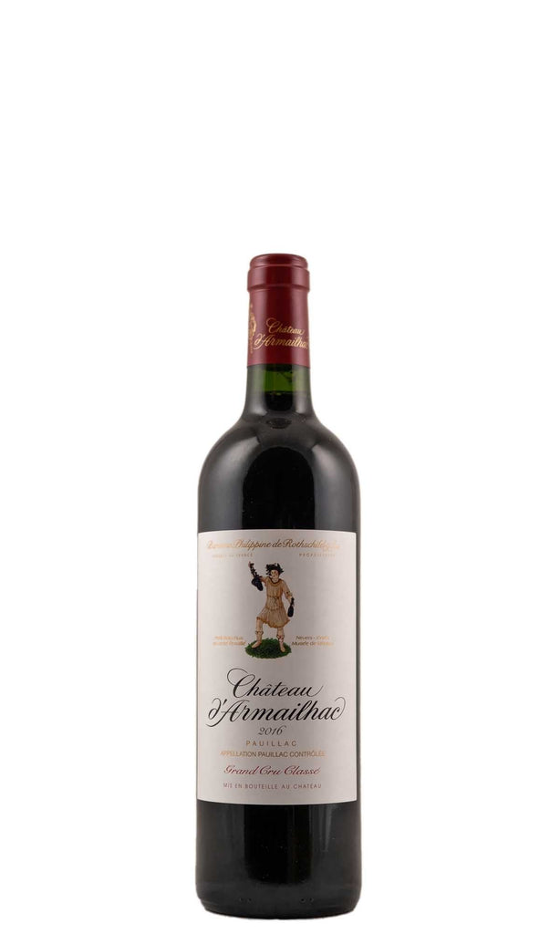 Bottle of Chateau d'Armailhac, Pauillac, 2016 - Red Wine - Flatiron Wines & Spirits - New York