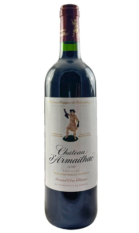 Bottle of Chateau d'Armailhac, Pauillac, 2016 - Red Wine - Flatiron Wines & Spirits - New York