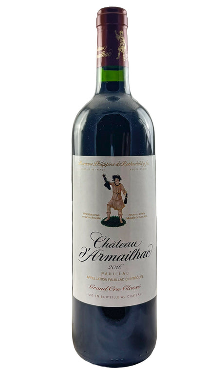 Bottle of Chateau d'Armailhac, Pauillac, 2016 - Red Wine - Flatiron Wines & Spirits - New York