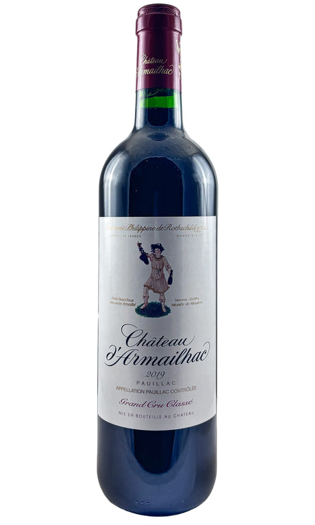 Bottle of Chateau d'Armailhac, Pauillac, 2019 - Red Wine - Flatiron Wines & Spirits - New York