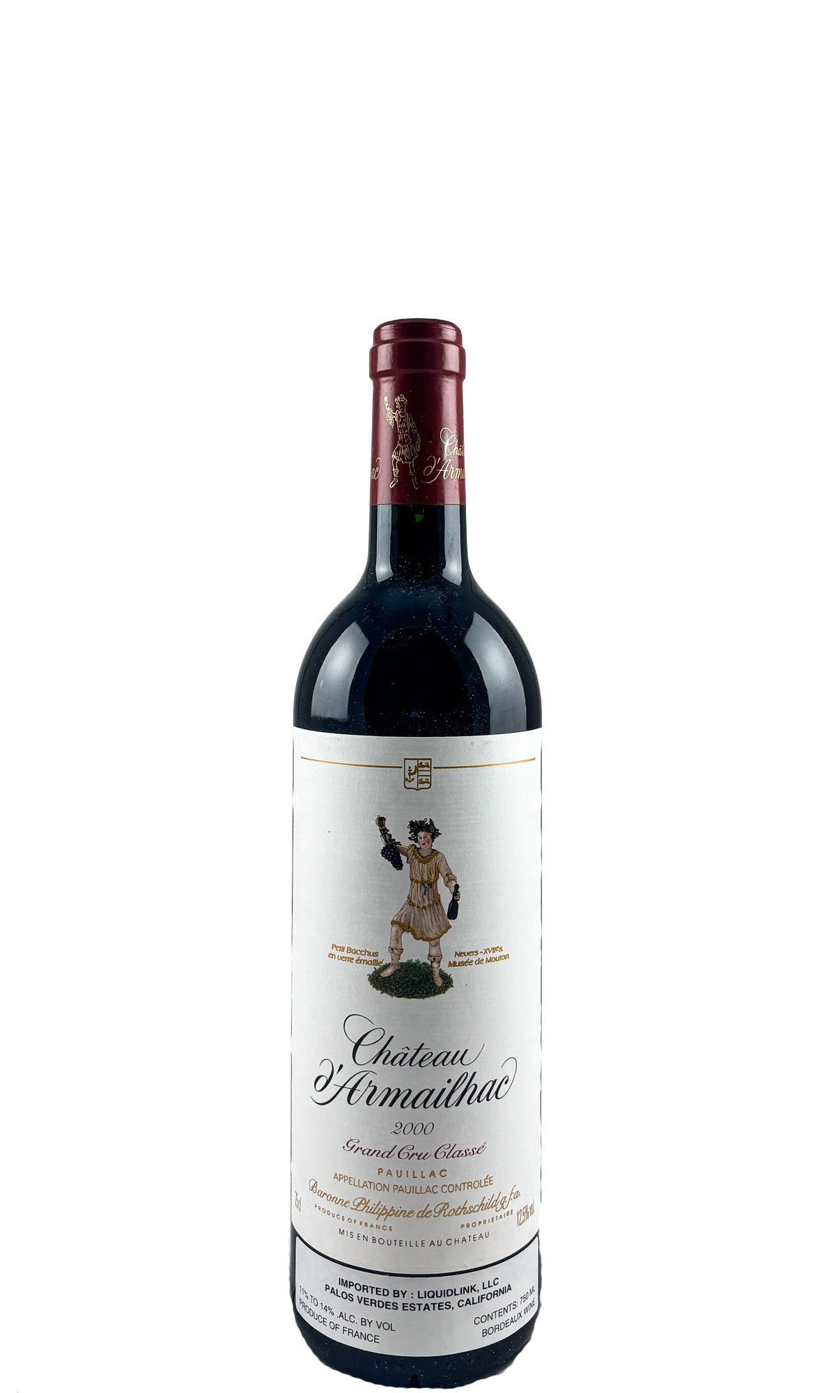 Chateau d'Armailhac, Paulilac, 2000 – Flatiron Wines & Spirits NYC