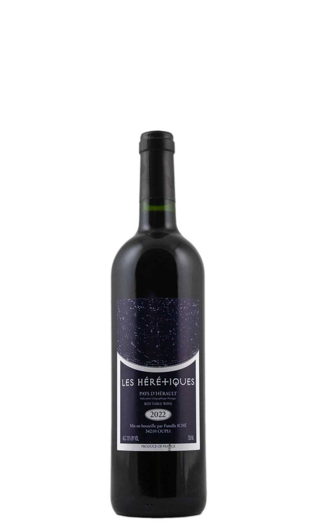 Bottle of Chateau d'Oupia, Pays d'Herault 'Les Heretiques', 2022 - Red Wine - Flatiron Wines & Spirits - New York