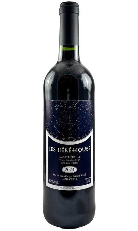 Bottle of Chateau d'Oupia, Pays d'Herault Les Heretiques, 2024 - Red Wine - Flatiron Wines & Spirits - New York