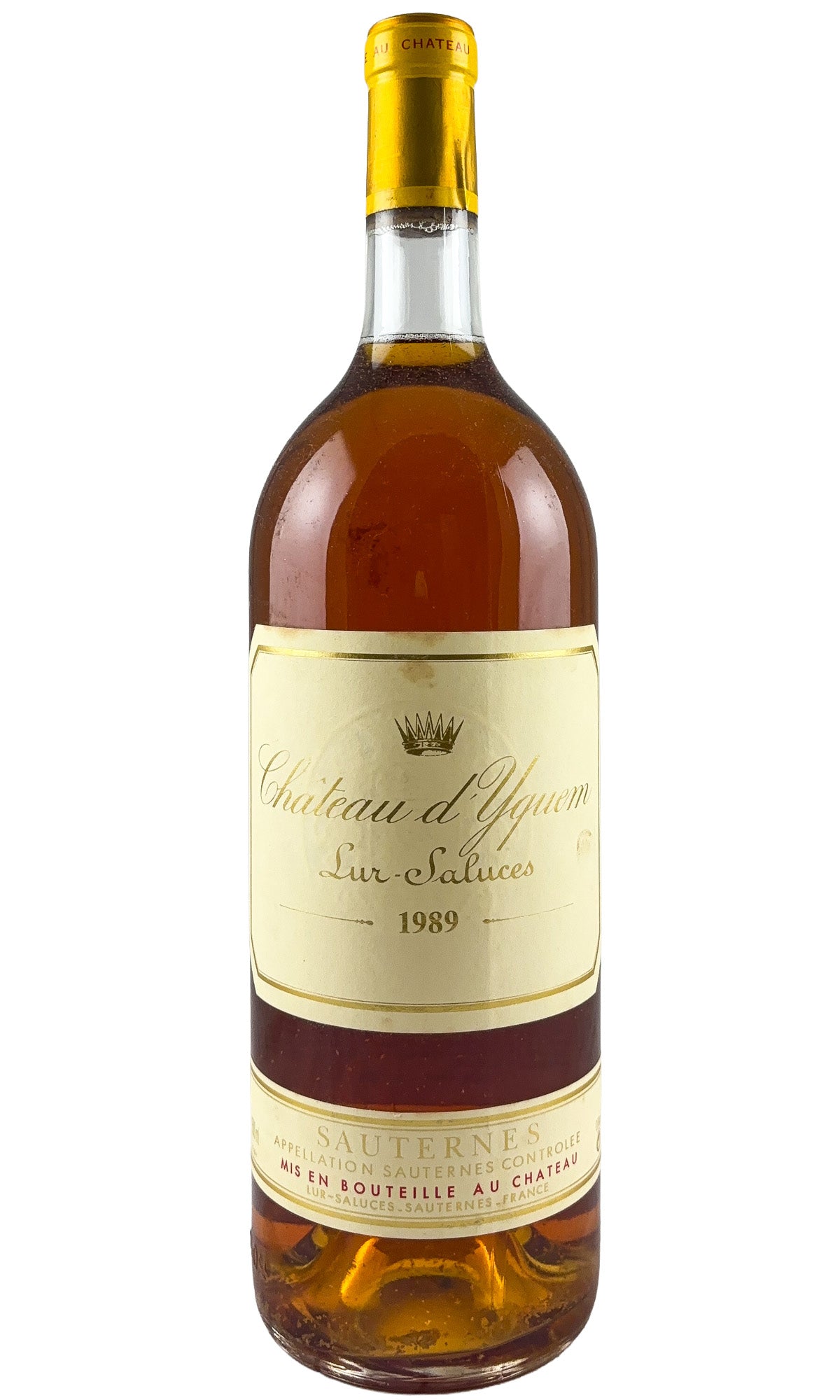 Bottle of Chateau d'Yquem, Sauternes 1er Cru, 1989 (1.5L) - Dessert Wine - Flatiron Wines & Spirits - New York