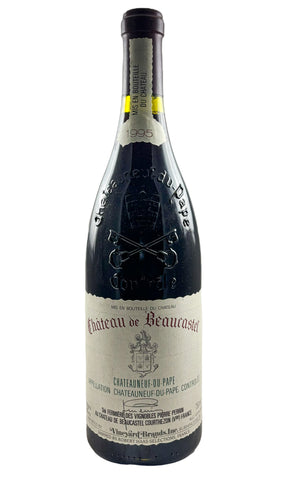 Bottle of Chateau de Beaucastel, Chateauneuf du Pape, 1995 - Red Wine - Flatiron Wines & Spirits - New York