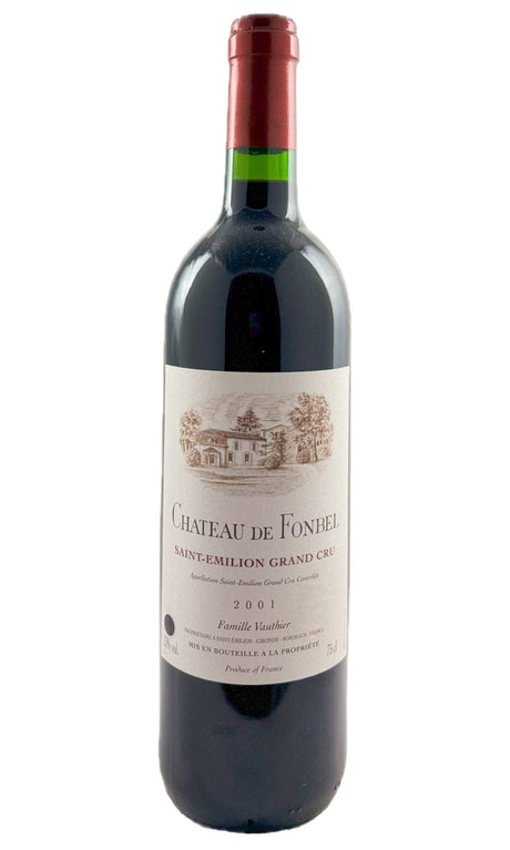 Bottle of Chateau de Fonbel, Saint-Emilion, 2001 - Red Wine - Flatiron Wines & Spirits - New York