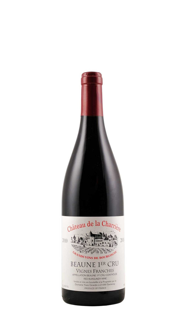 Bottle of Chateau de la Charriere, Beaune 1er Cru Vignes Franches, 2010 - Red Wine - Flatiron Wines & Spirits - New York