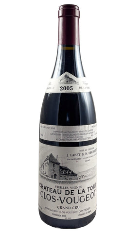 Bottle of Chateau de la Tour, Clos Vougeot Vieilles Vignes Grand Cru, 2005 - Red Wine - Flatiron Wines & Spirits - New York