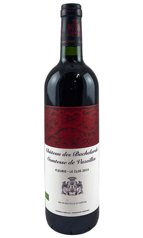 Bottle of Chateau des Bachelards, Comtesse de Vazeilles Fleurie Le Clos, 2014 - Red Wine - Flatiron Wines & Spirits - New York