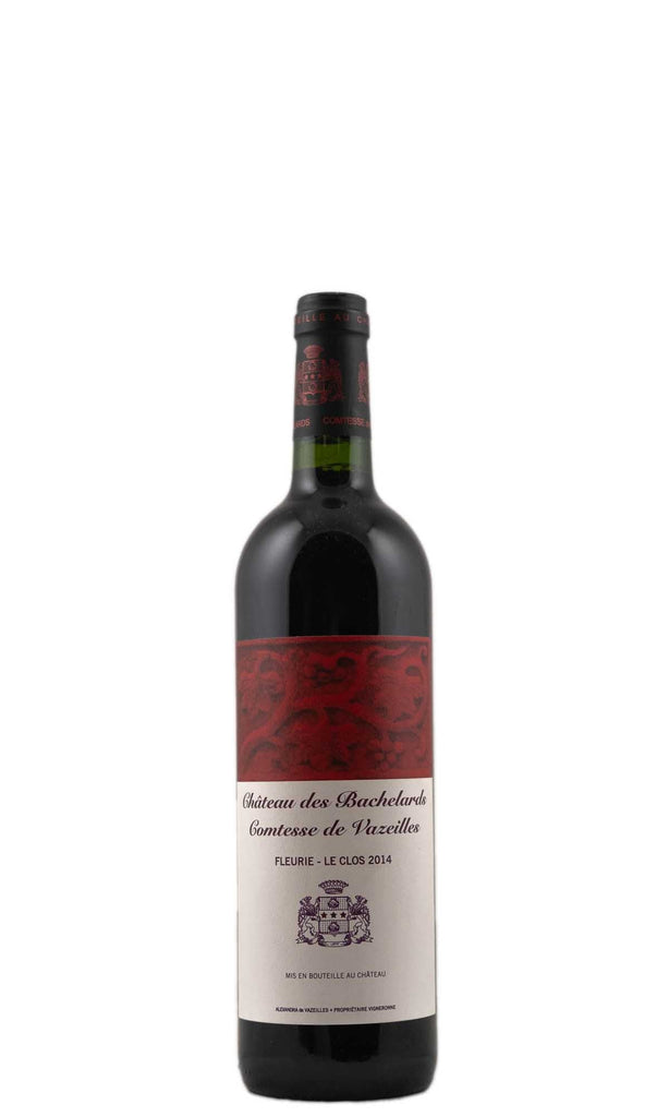 Bottle of Chateau des Bachelards, Comtesse de Vazeilles Fleurie Le Clos, 2014 - Red Wine - Flatiron Wines & Spirits - New York