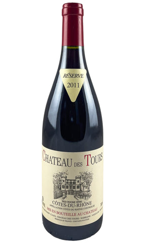 Bottle of Chateau des Tours, Cotes du Rhone, 2011 - Red Wine - Flatiron Wines & Spirits - New York