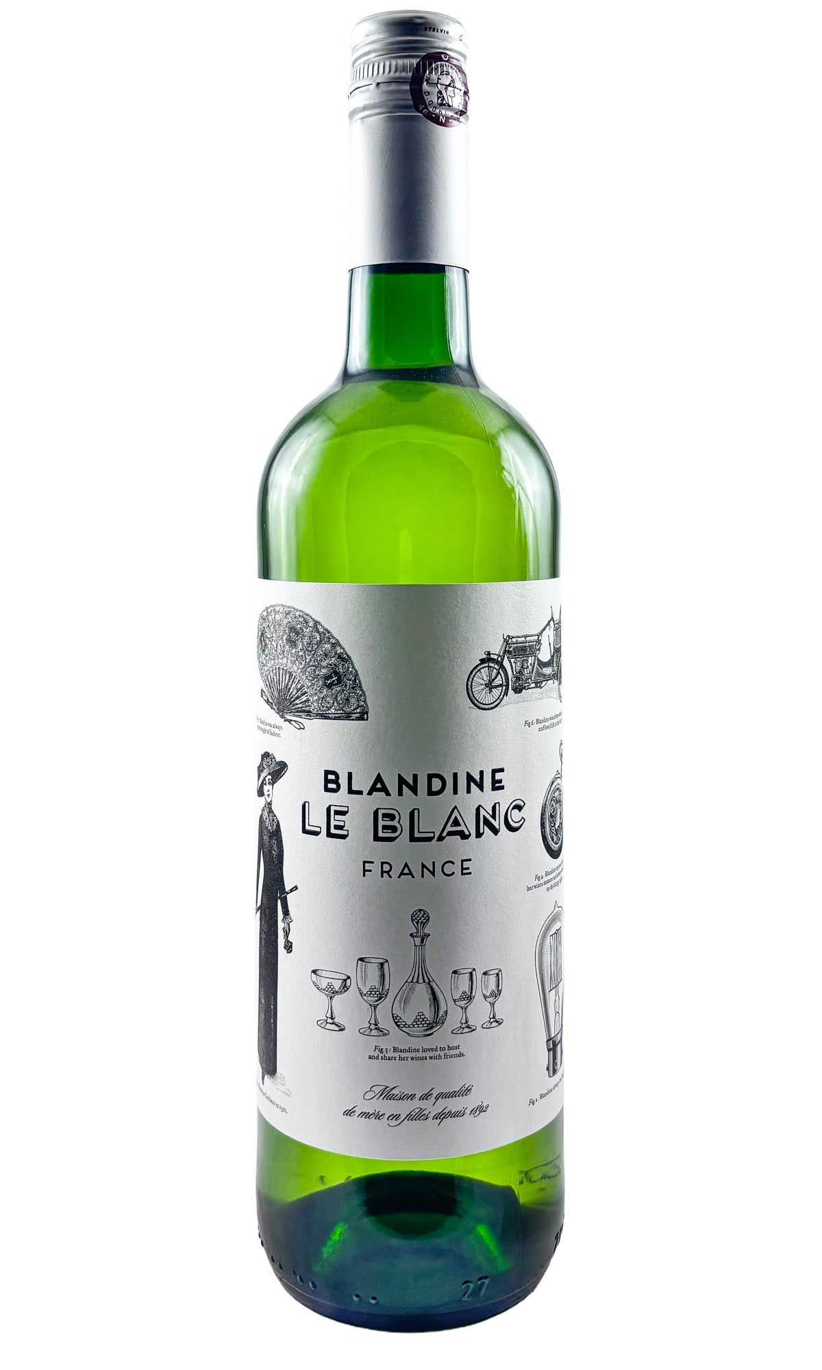 Bottle of Chateau du Cedre, Cotes de Gascogne Le Blanc "Blandine", 2025 - White Wine - Flatiron Wines & Spirits - New York