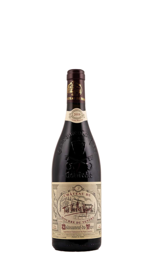 Bottle of Chateau du Mourre du Tendre, Chateauneuf-du-Pape Tres Vieilles Vignes Cuvee Prestige, 2019 - Red Wine - Flatiron Wines & Spirits - New York