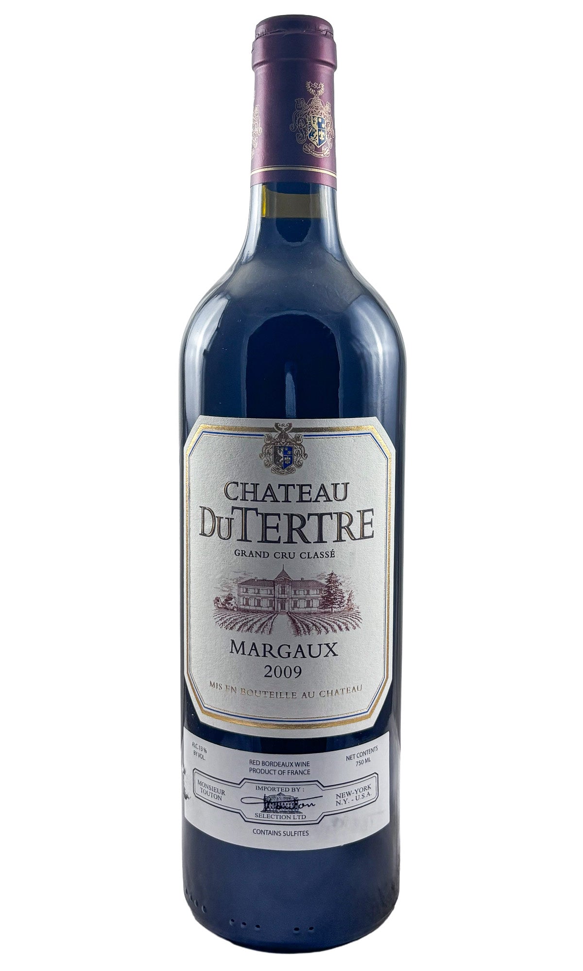 Bottle of Chateau du Tertre, Margaux, 2009 - Red Wine - Flatiron Wines & Spirits - New York