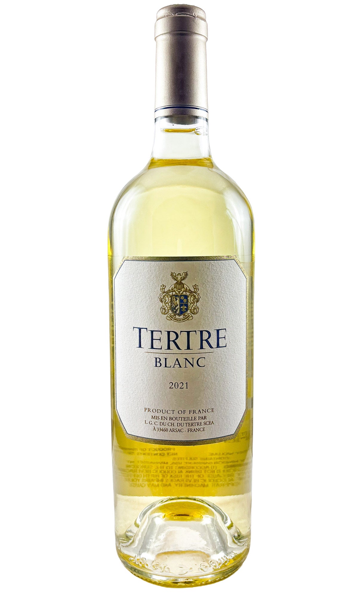 Bottle of Chateau du Tertre, Tertre Blanc', 2021 - - Flatiron Wines & Spirits - New York