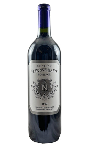 Bottle of Chateau la Conseillante, Pomerol, 2007 - Red Wine - Flatiron Wines & Spirits - New York